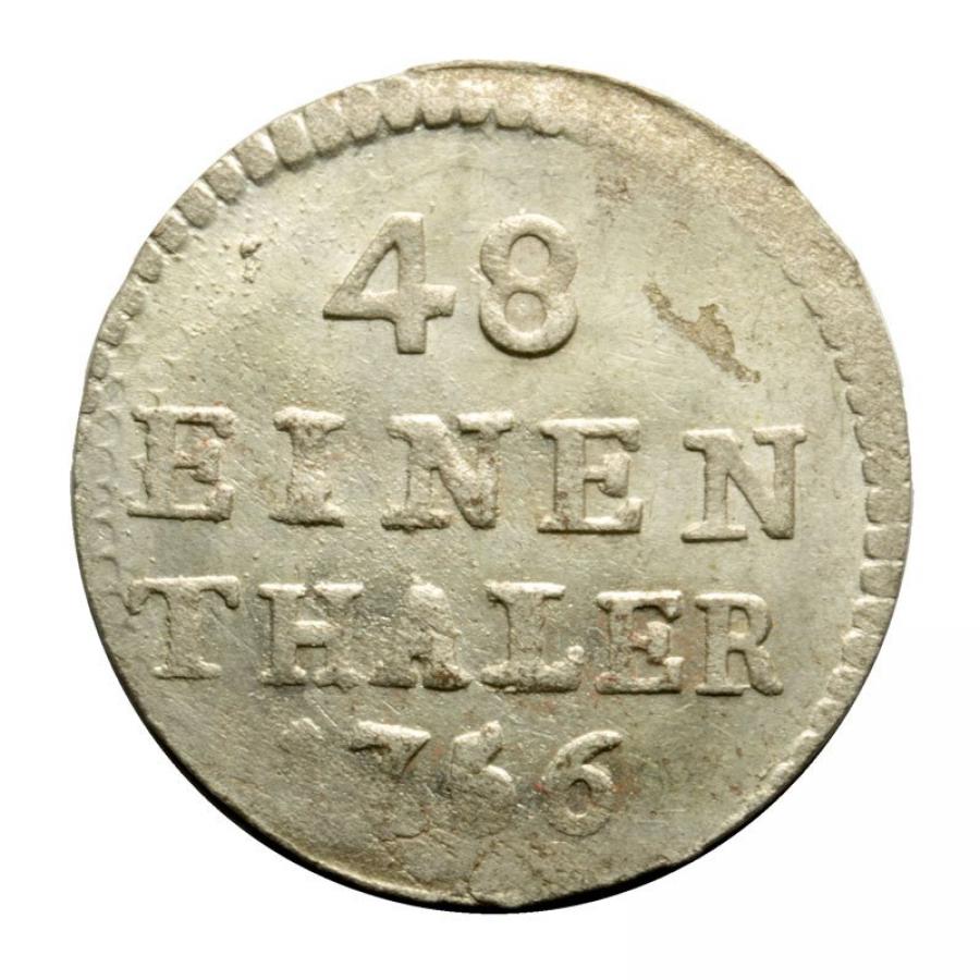 1/48 thaler 1756 août III Dresde