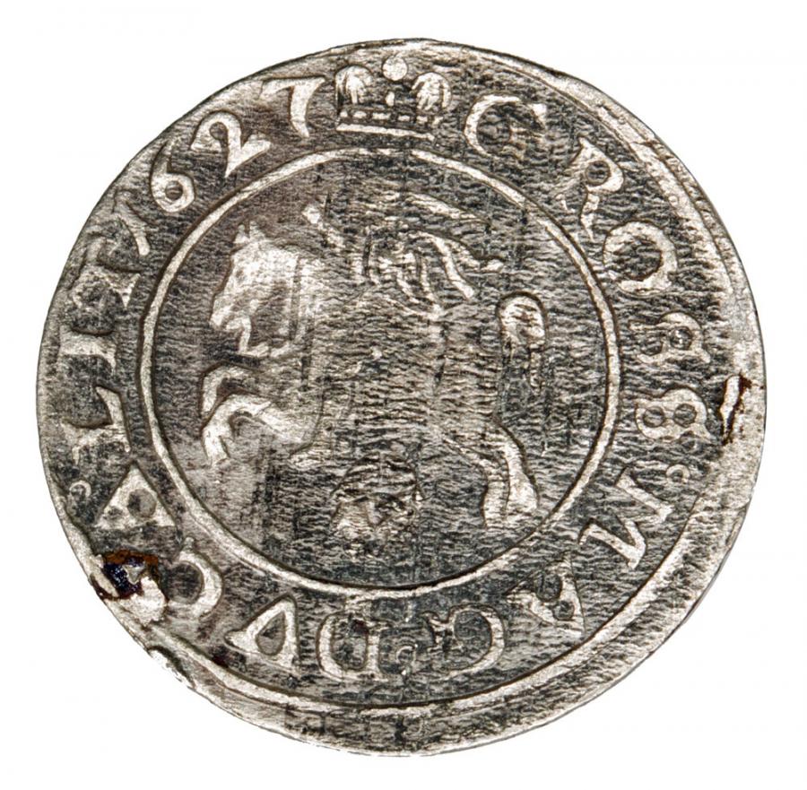 Grosz 1627 Sigismond III Vasa Vilnius