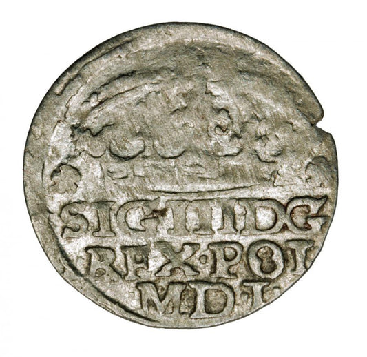 Grosz 1624 Sigismond III Vasa Pologne Cracovie