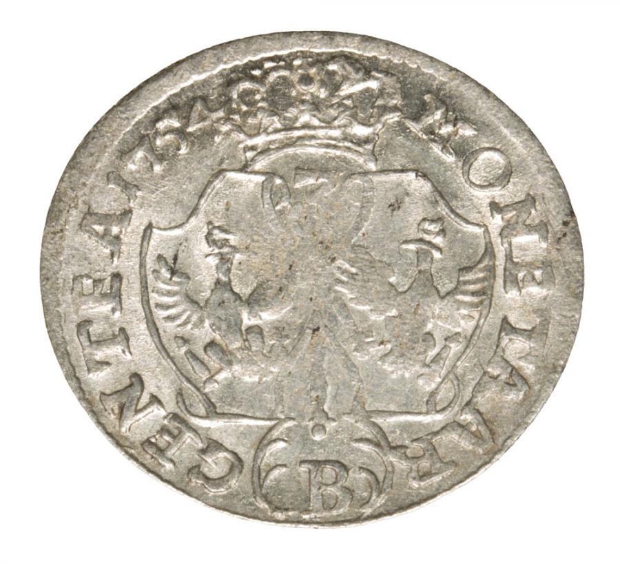 3 krajcary 1754 Frédéric II le Grand de Prusse Wrocław
