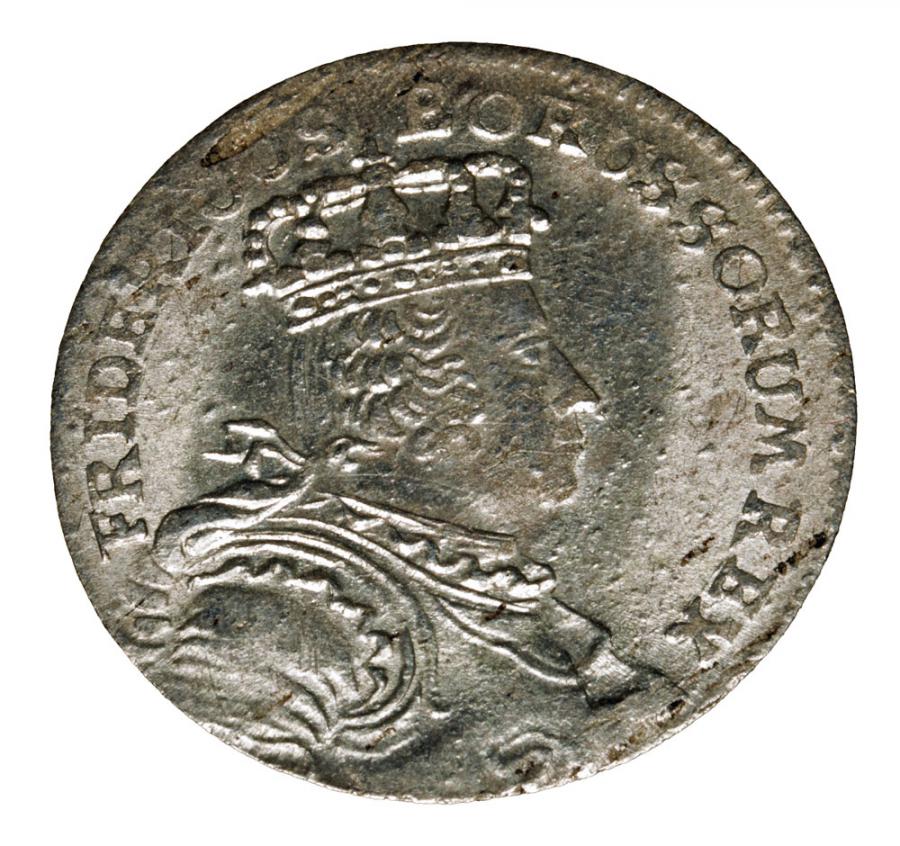 Szóstak 1757 Frédéric II le Grand Allemagne Wrocław