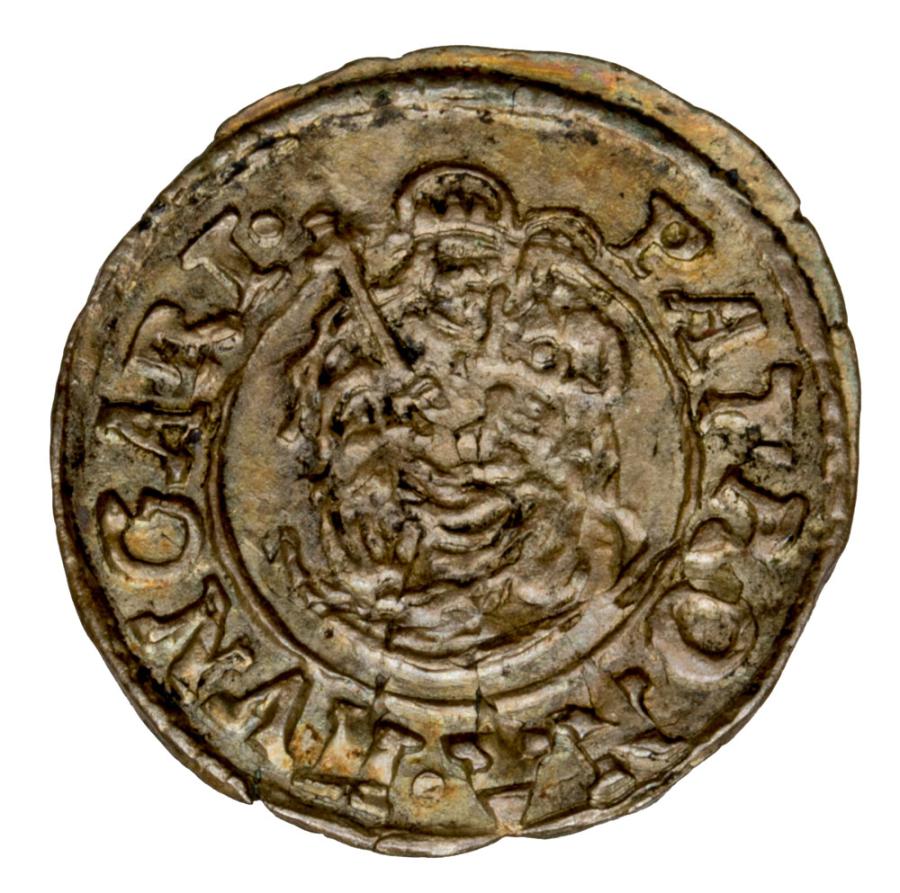 Denier 1627 Ferdinand II Habsbourg Hongrie Kremnica