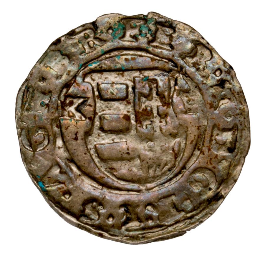 Denier 1634 Ferdinand II Habsbourg Hongrie Kremnica