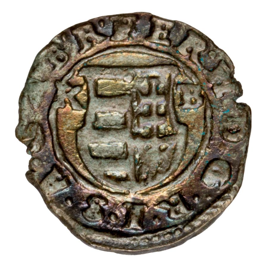 Denier 1637 Ferdinand II Habsbourg Hongrie Kremnica