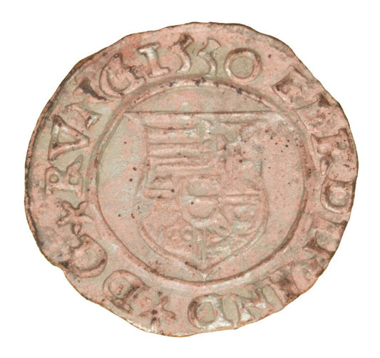 Denier de 1555 Ferdinand Ier de Habsbourg Hongrie