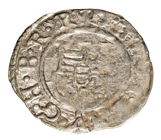 Denier 1602 Rudolf II Habsbourg Hongrie Kremnica