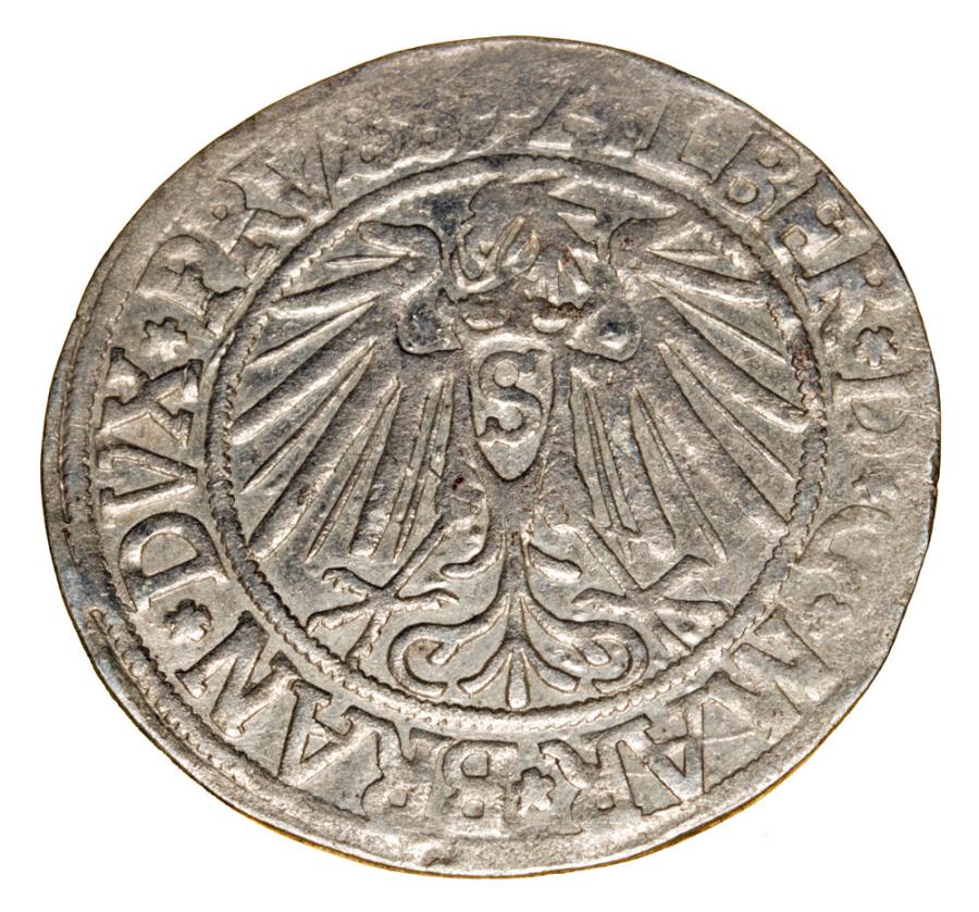 Grosz 1541 Albrecht Hohenzollern Duché de Prusse Königsberg