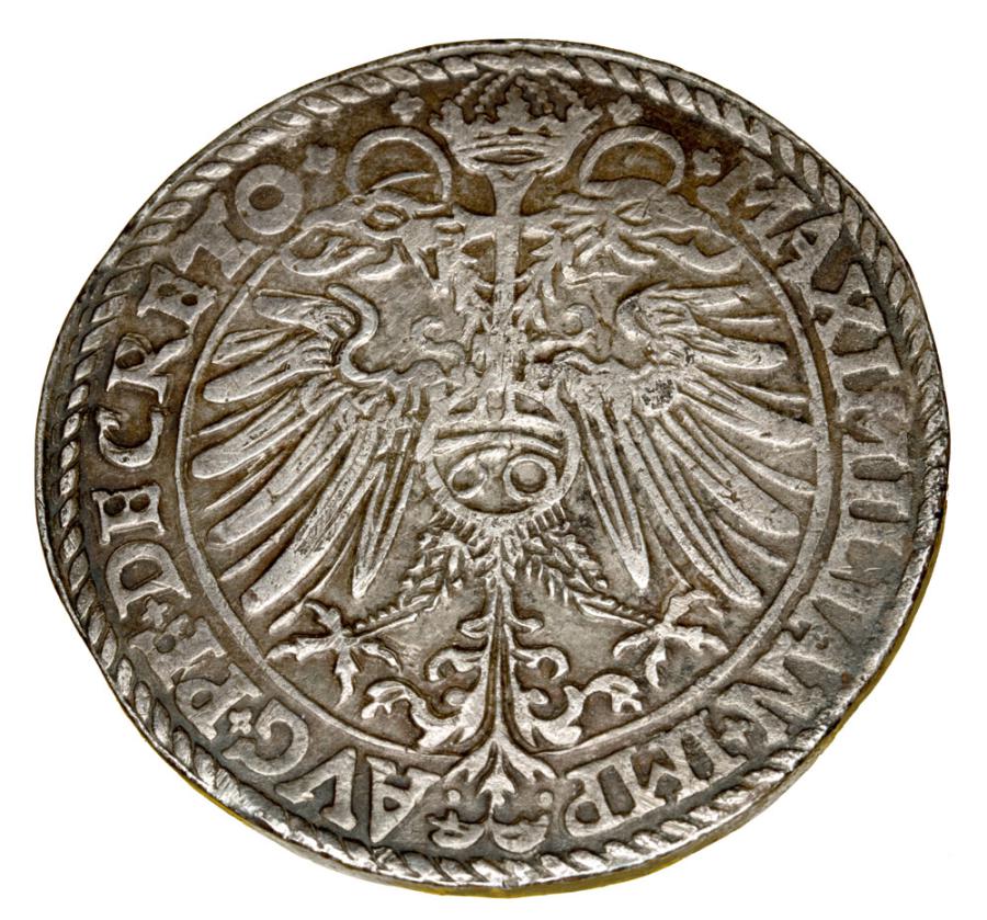 Guldentalar 1574 Maximilien II Habsbourg Ratisbonne