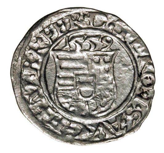 Denar 1559 Ferdinand Ier Habsbourg Hongrie Kremnica