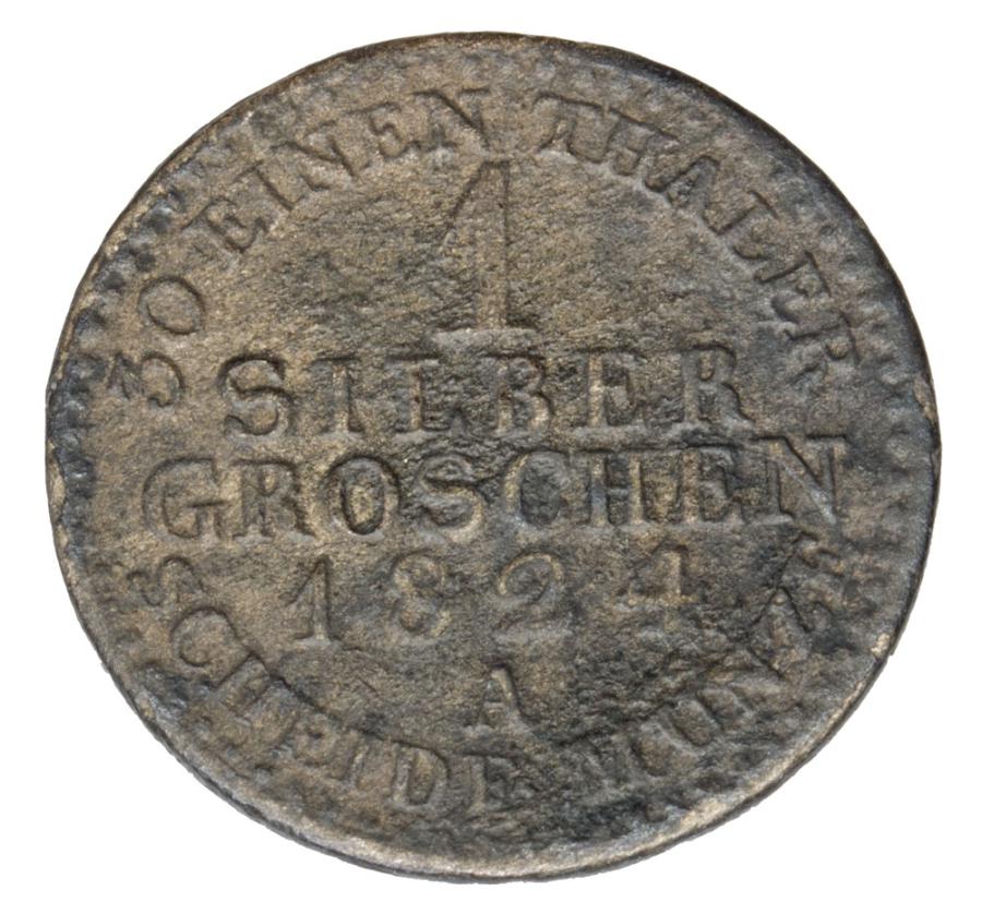 1 grosz d'argent 1824 Frédéric Guillaume III Prusse Berlin