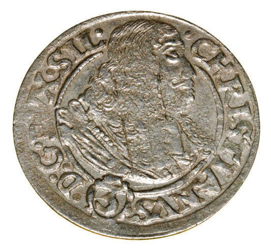 3 kreuzer 1670 Christian Wołowski Brzeg