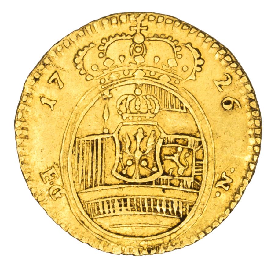 1/2 ducat 1726 Frédéric Guillaume Allemagne Berlin
