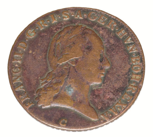 3 kreuzer 1800 François II Habsbourg Autriche Prague