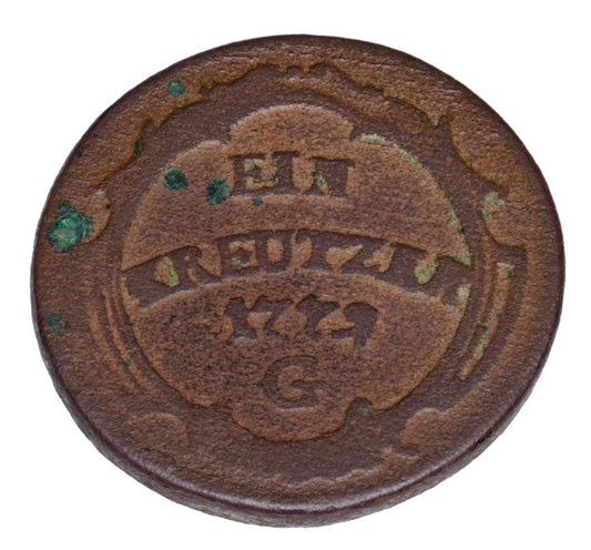 1 kreuzer 1772 Marie-Thérèse Autriche Bavière Brunzbourg