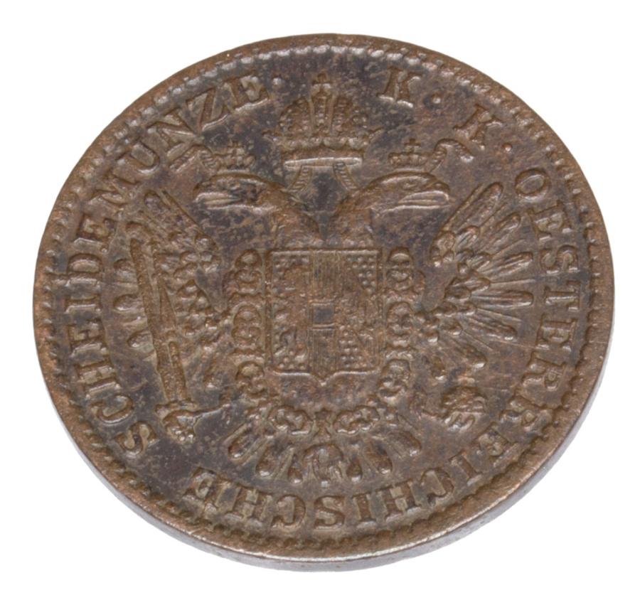 1/2 kreuzer 1851 François-Joseph Ier de Hongrie Vienne