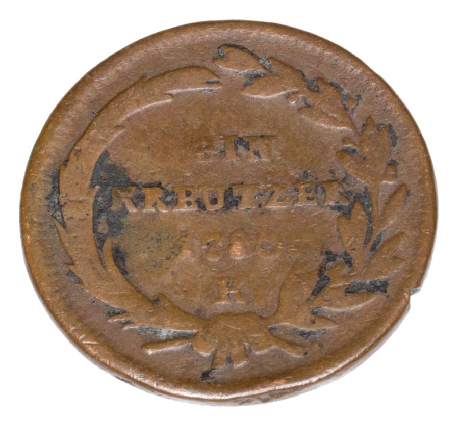 1 krajcar 1780 Maria Teresa Habsbourg Autriche Kremnica