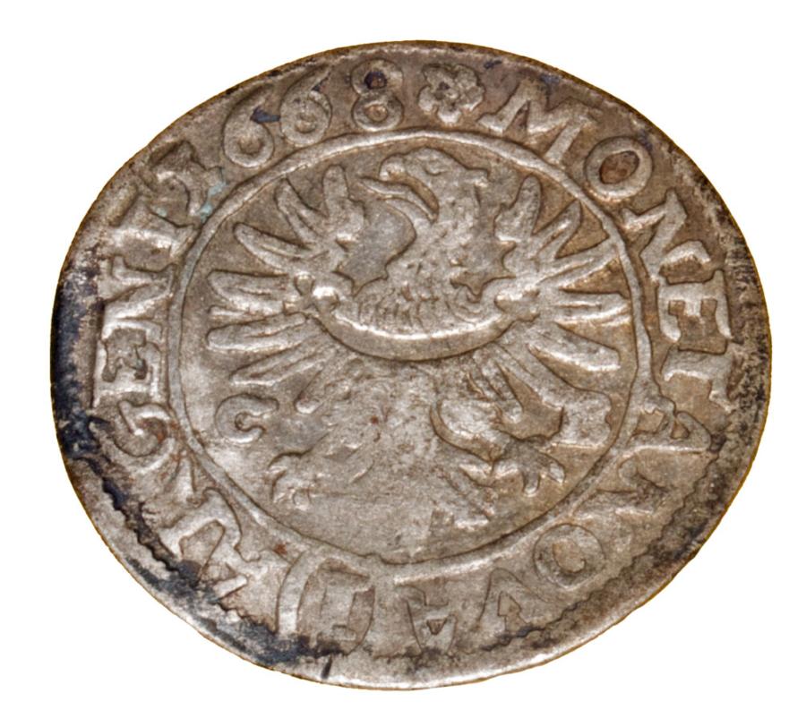 1 kreuzer 1668 janvier Chrystian Brzeg