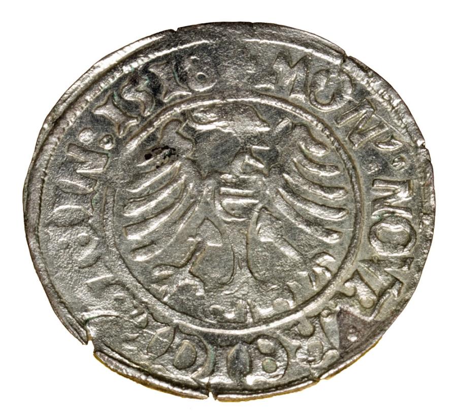 Grosz 1518 Charles Ier Duché de Ziębice-Oleśnica Złoty Stok