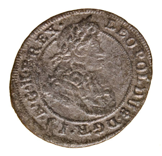 1 kreuzer 1700 Léopold Ier Habsbourg Silésie Brzeg