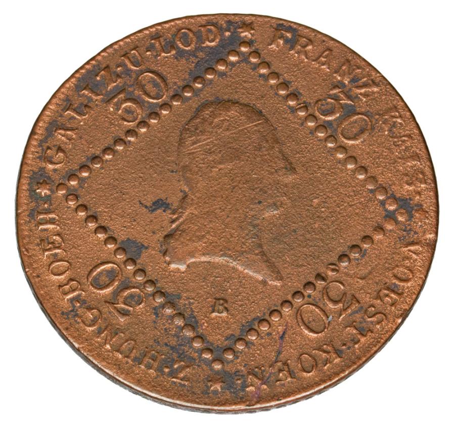 30 kreuzer 1807 François II Habsbourg Autriche Kremnica