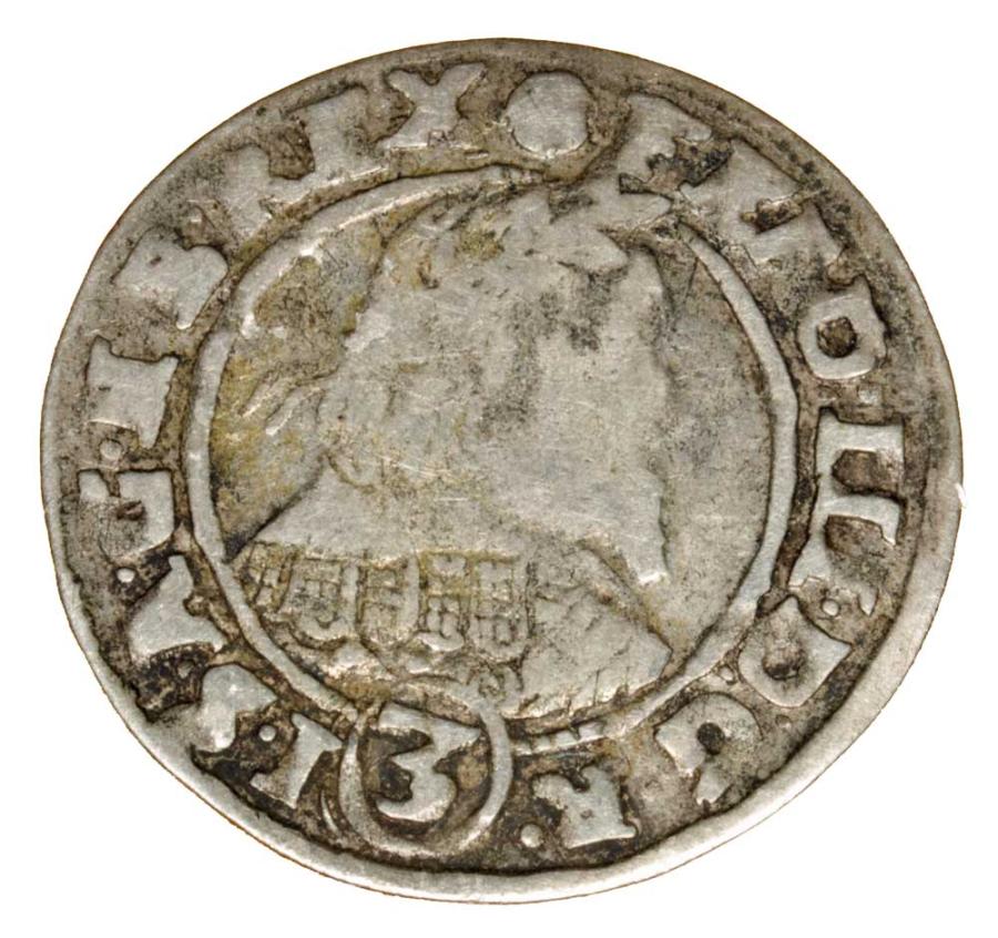 3 krajcary 1648 Ferdinand III Habsbourg Silésie Wrocław