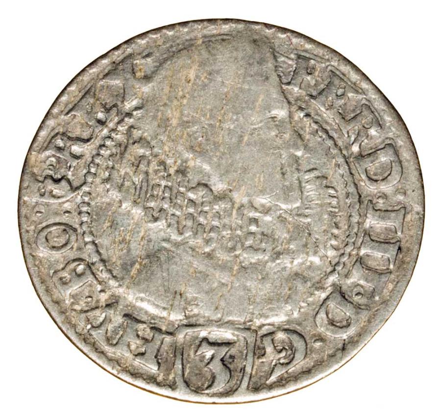 3 krajcary 1630 Ferdinand III Habsbourg Silésie Kłodzko