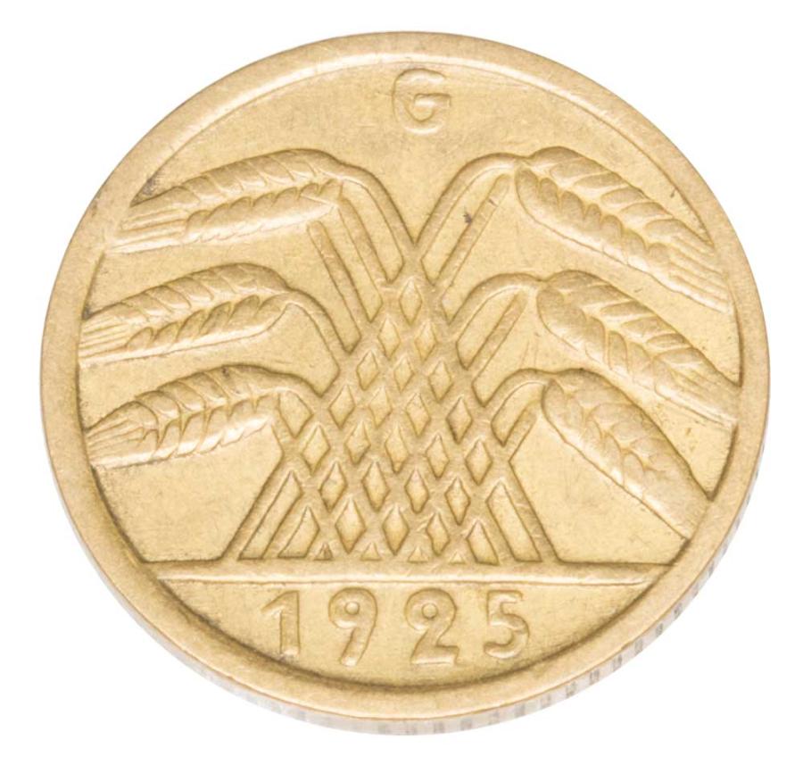 5 Reichspfennig 1925 Allemagne Karlsruhe G