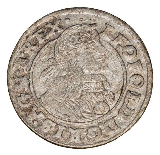 1 kreuzer 1660 Léopold Ier Habsbourg Silésie Wrocław