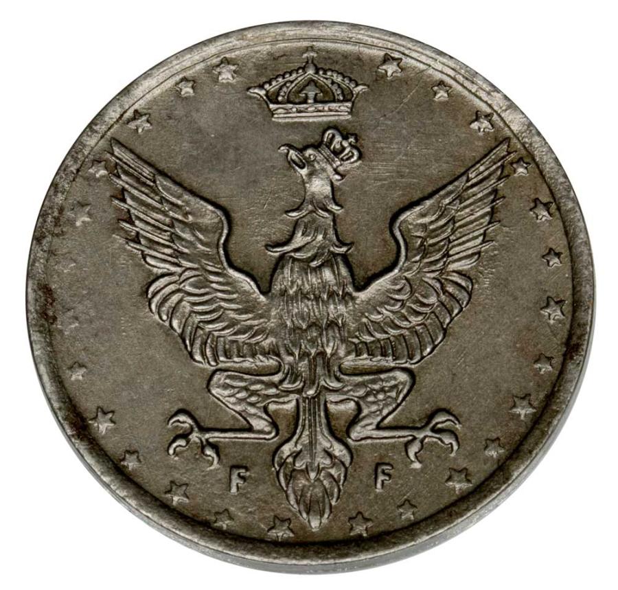 20 pfennig 1918 Royaume de Pologne Stuttgart F