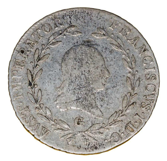 20 couronnes 1808 François II Habsbourg Autriche Nagybanya G