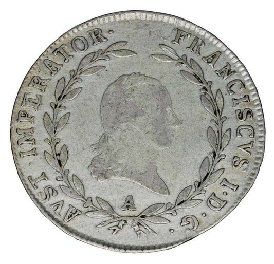 20 couronnes 1810 François II Habsbourg Autriche Vienne A