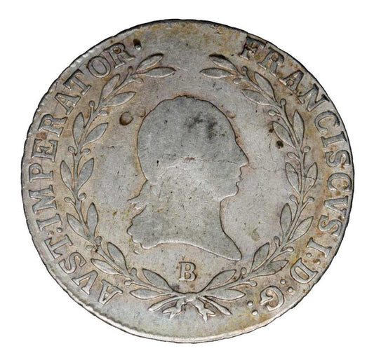 20 couronnes 1811 François II Habsbourg Autriche Kremnica B