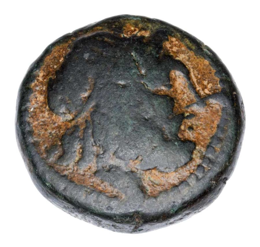 Bronze 187-168 av. J.-C. Grèce Macédoine Poséidon