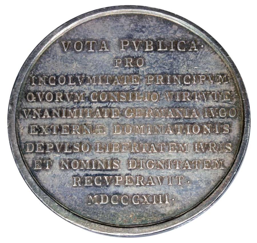 Médaille de 1813 Alexandre Ier Romanov Russie