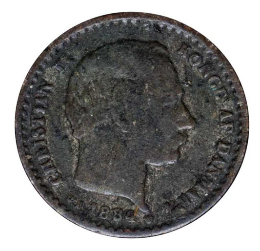 10 ore 1884 Christian IX Danemark Copenhague