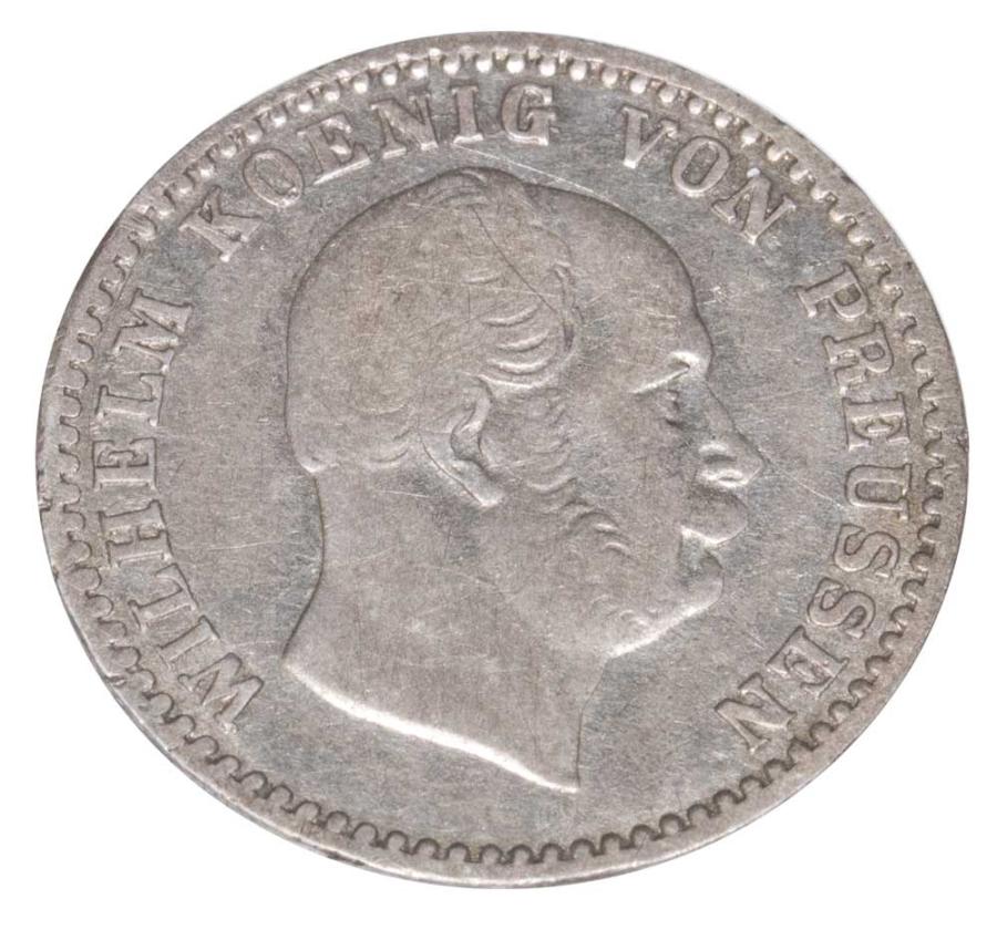 2 1/2 groschen en argent 1868 Guillaume Ier Allemagne Berlin
