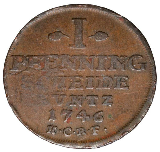 1 pfennig 1746 Allemagne Goslar
