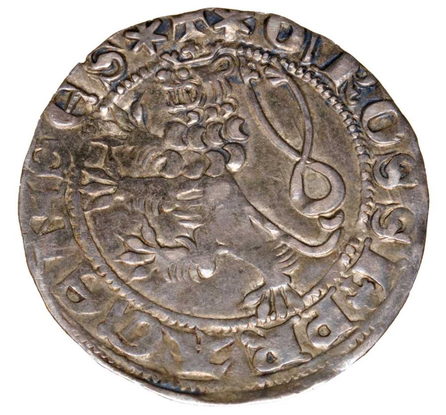 Prague Groschen 1310-1346 Jean de Luxembourg République tchèque Kutna Hora