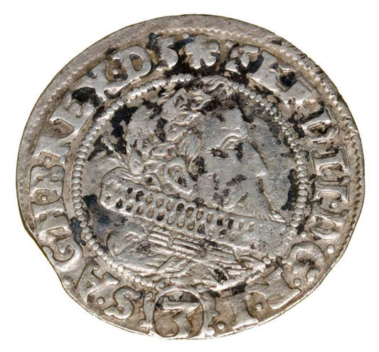 3 krajcary 1636 Ferdinand III Habsbourg Silésie Wrocław