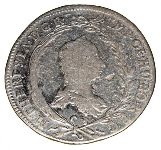 20 kreuzer 1765 Marie-Thérèse Habsbourg Autriche Prague