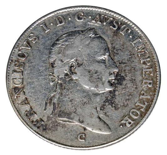 20 kreuzer 1835 François-Joseph Ier d'Autriche Prague C
