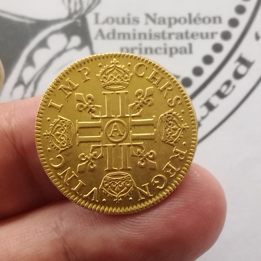 Le Louis d'or de Louis XIII : le symbole de la grandeur du royaume de France