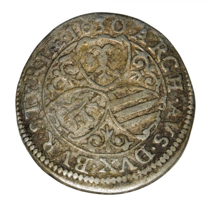 3 krajcary 1630 Ferdinand II Habsbourg Autriche Graz