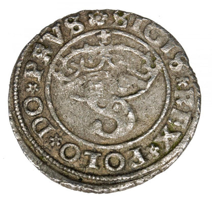 Szeląg 1529 Sigismond Ier la Vieille Pologne Toruń