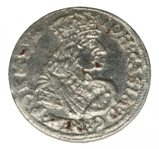 Szóstak 1662 John Casimir Pologne Bydgoszcz