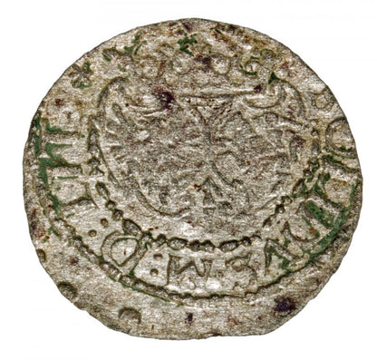 Szeląg 1618 Sigismond III Vasa Lituanie Vilnius