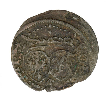 Szeląg 1617 Sigismond III Vasa Lituanie Vilnius