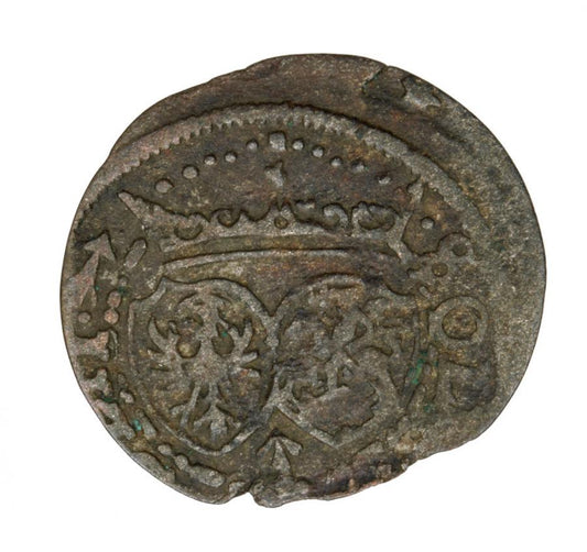 Szeląg 1617 Sigismond III Vasa Lituanie Vilnius