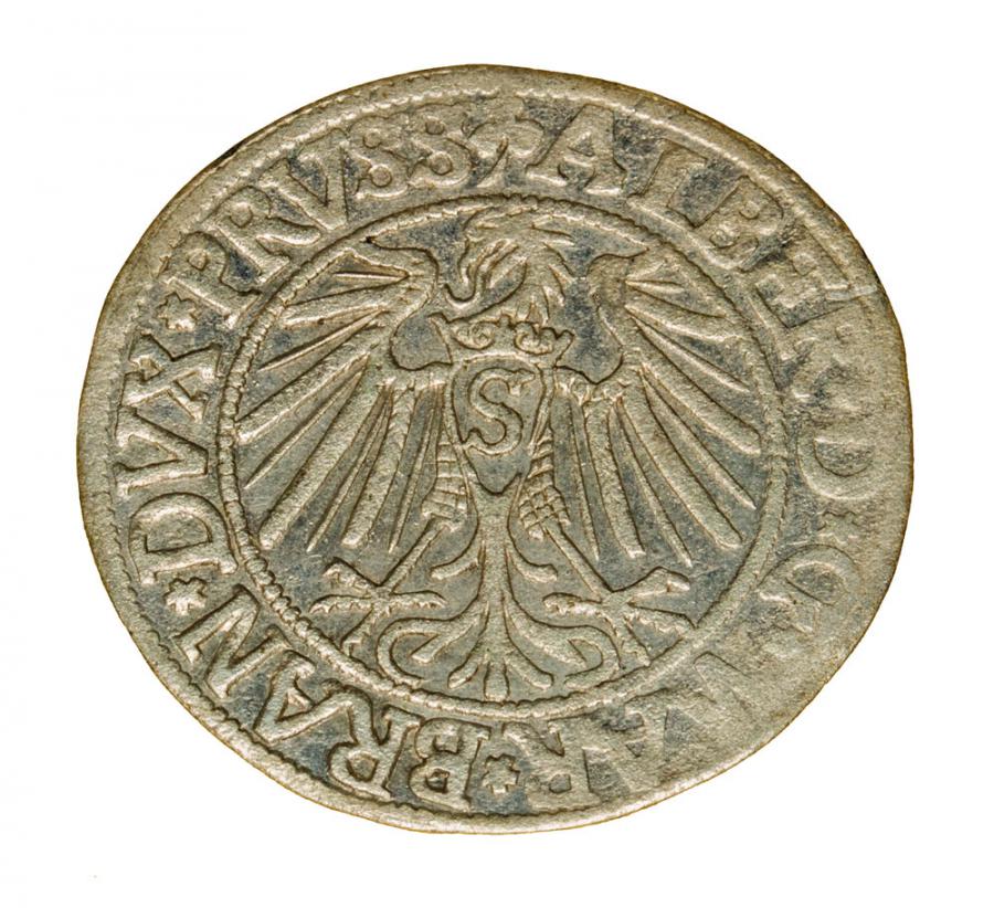 Grosz 1542 Albrecht Hohenzollern Duché de Prusse Königsberg