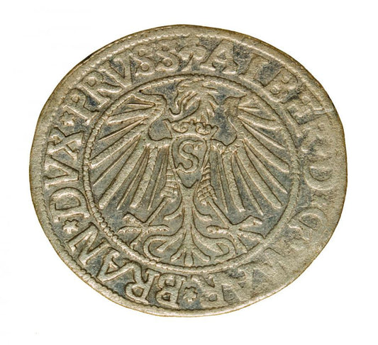 Grosz 1542 Albrecht Hohenzollern Duché de Prusse Königsberg